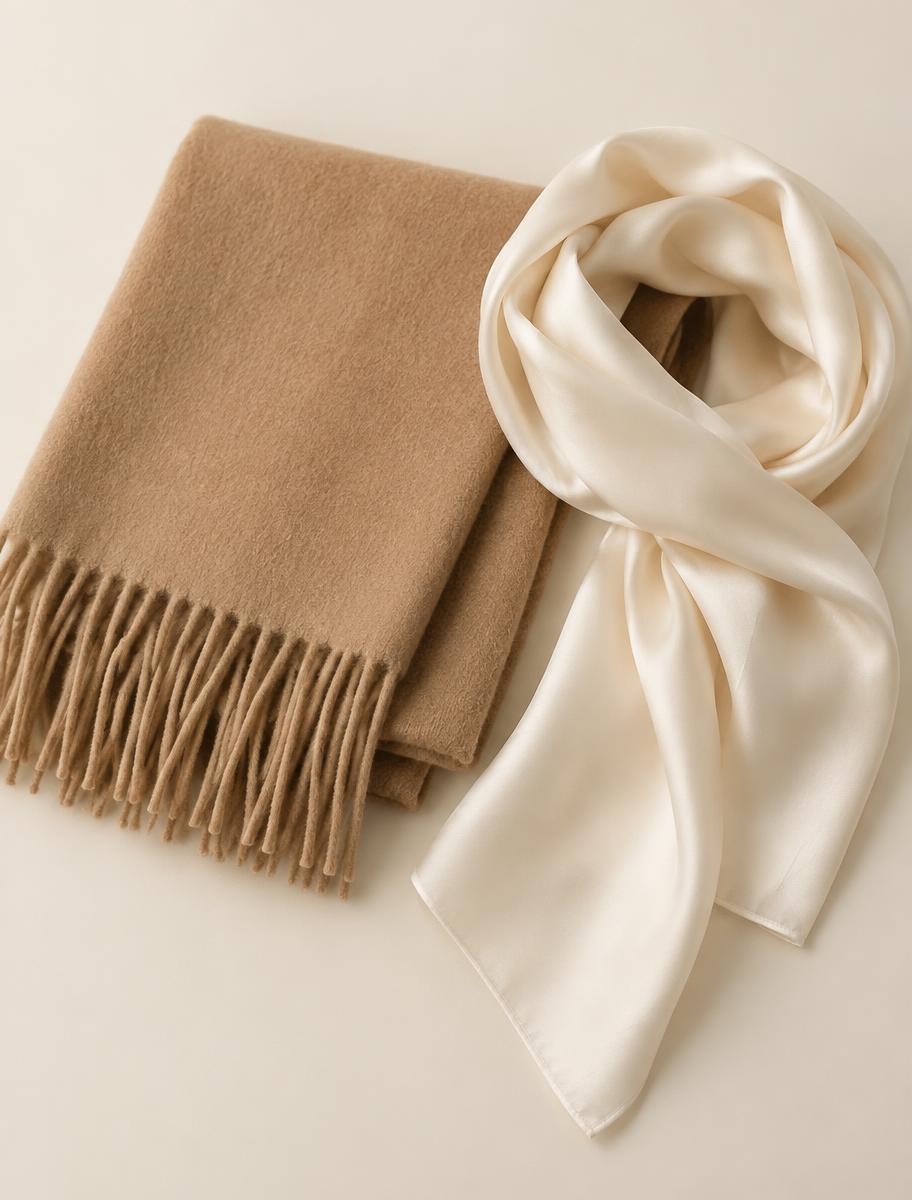 Cashmere Scarf — front view